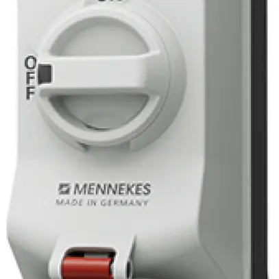 Prise AP MENNEKES DUO 32A 4P 6h 400V IP67 interrupteur 