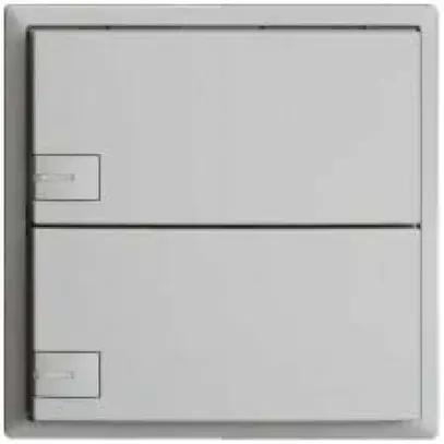 Pulsante KNX RGB EDUE, 250mW, c.LED RGB, 2×pulsante, com.1×tasto, grc 