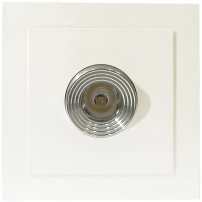 EB-LED-Leuchte FAWA Mini-Mono Carre 1W GU10 weiss 
