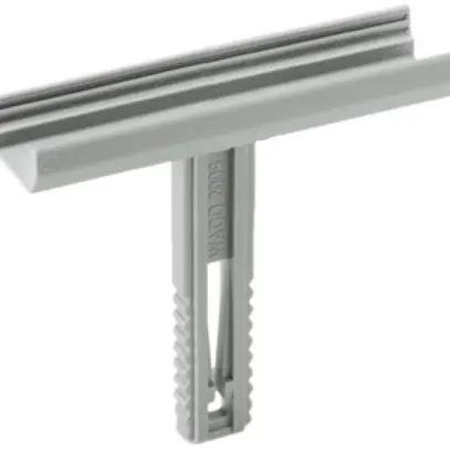 Beschriftungsträger WAGO 12.2×45mm, grau 