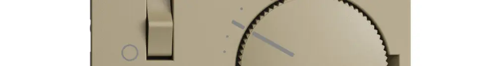 Termostato ambiente INC EDIZIOdue sand con sonda e orologio 