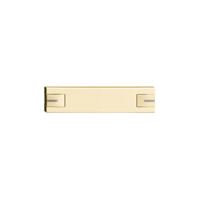Tasto 1/4 KNX/elettronic.c.LED EDIZIOdue 2×comando simplice vanille 