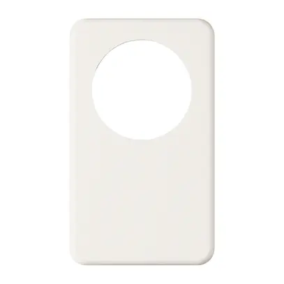 Placca di copertura I-I 58mm +cieca bianco 