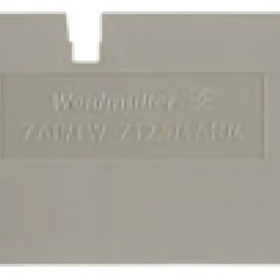 Piastra terminale/intermedia WM ZAP/TW ZT2.5/4AN/4 85.35×27mm be 
