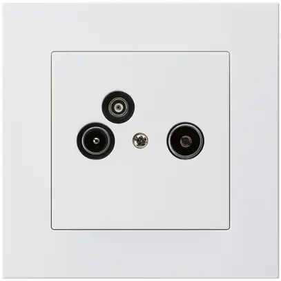 Presa antenna INC R/TV/dati kallysto.pro 2GHz 4dB bianco 