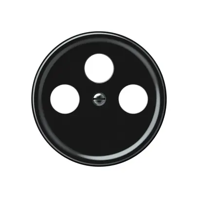 Frontset origin Antennendose R/TV/SAT schwarz 