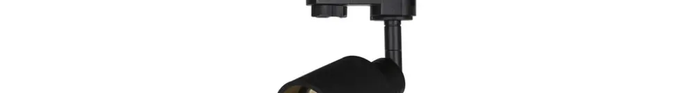 Proiettore SLV PURI TRACK GU10 50W adattatore 3-fasi Ø64mm nero 