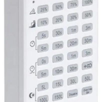Télécommande DOTLUX MISTRALsensor infrarouge 175×55×25mm 