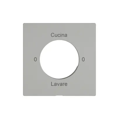 Kit di montaggio EDIZIO.liv SNAPFIX® interr.rot.c.chi.0-Cucinare-0-Lavare grc 