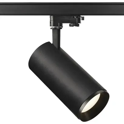 Spot LED SLV 3~ NUMINOS L PHASE 28W 2620lm 4000K 36° Ø100×213mm nero 