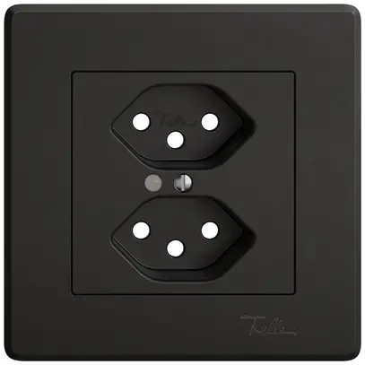 Kit di montaggio INC EDIZIO.liv SNAPFIX® per presa 2×T13 con lente frontale ne 