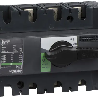 Interrupteur de charge INC Schneider Electric NS-I 160 3L gris/noir 