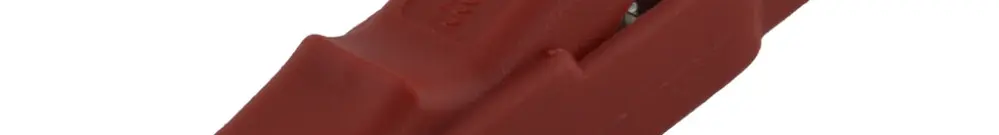 Morsetto coccodrillo AK 2 B 4mm sistema, isolato, rosso 
