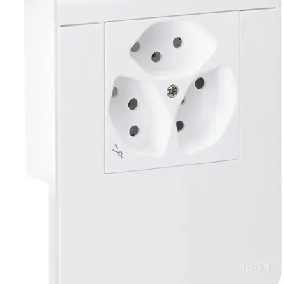 Scatola per apparecchi tehalit SL20055 3×T13 1×S, bianco traffico 
