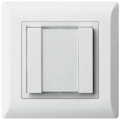 Pulsante universale INC 2×kallysto.line con LED bianco 
