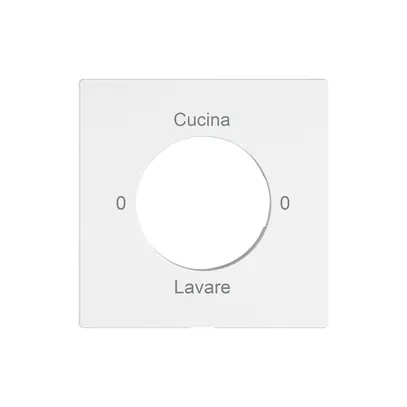 Kit di montaggio EDIZIO.liv SNAPFIX® interr.rot.c.chi.0-Cucinare-0-Lavare bi 