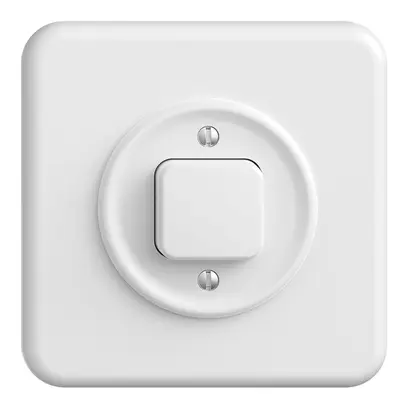 Interrupteur ENC STANDARDdue 6/1L blanc 
