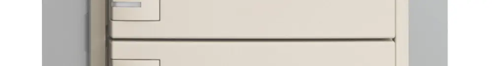 UP-KNX-Taster RGB EDUE, 250mW, m.RGB-LED, 4×Taste, 1×Tastenbelegung, crema 