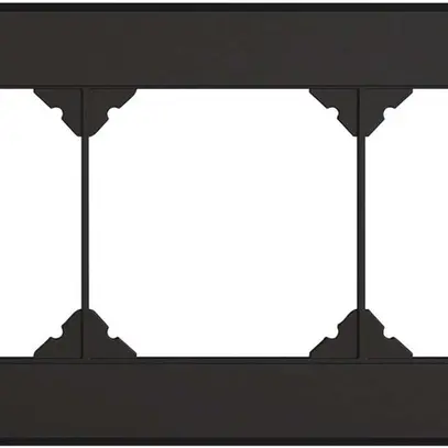 En-tête ENC EDIZIO.liv SNAPFIX® 1×3 pour combinaisons au choix noir 