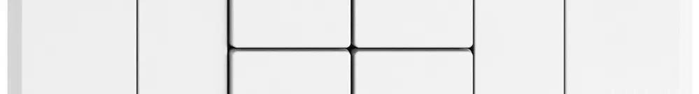 Interruttore tapparelle INC EDIZIO.liv Wiser SNAPFIX® 2 canali 4 tasti bi 