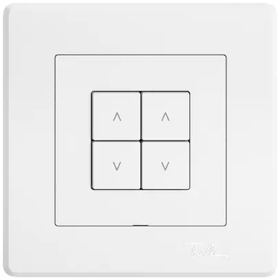 Interruttore tapparelle INC EDIZIO.liv Wiser SNAPFIX® 2 canali 4 tasti bi 