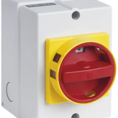 Interruttore principale AP K&N grigio 20A 660V 0/3L 