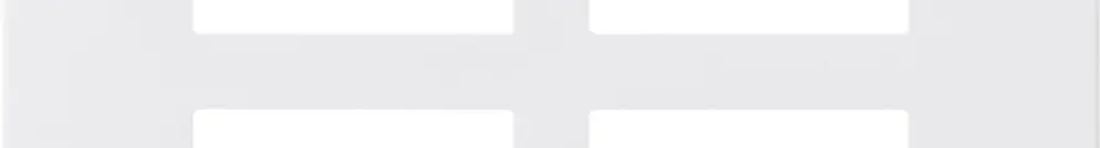 Intestazione INC Legrand Arteor 2×2, bianco 