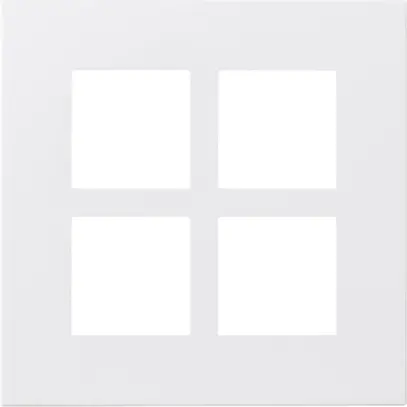 Intestazione INC Legrand Arteor 2×2, bianco 
