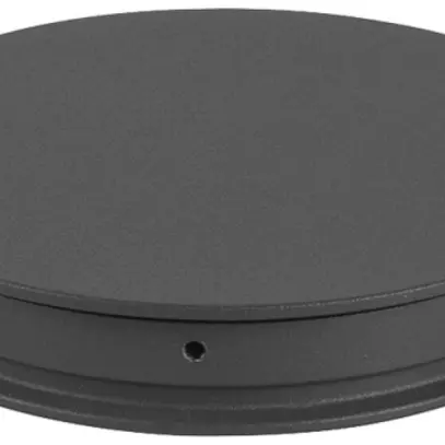 Capot de protection SLV M-POL aluminium Ø120×22mm anthracite 