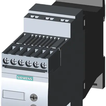 Starter progressivo Siemens SIRIUS 3RW40 S00 9A 4kW ON, Us=110…230VUC 