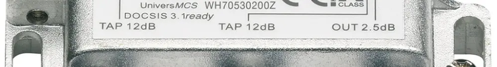Distributore TV Hager HMS 5…1300MHz 2 volte 