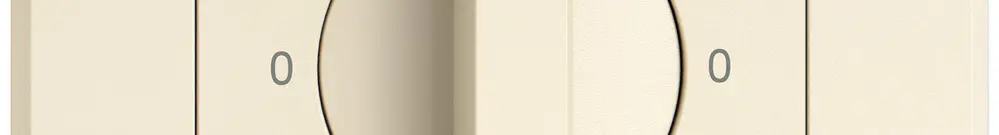 UP-Montageset EDIZIO.liv SNAPFIX® f.Drehschalter m.Griff 0-Mach.lav.-0-Sèch.cr 