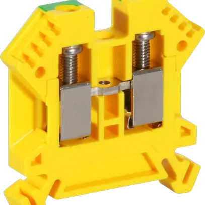 Borne de passage joignable WZ 0.5…6mm² 41A 1000V vis 2×1 rail DIN 35mm vt-jn 