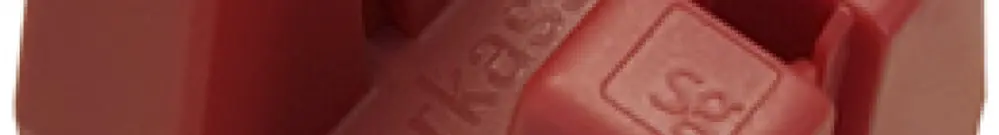 Montagehilfe SG Zip 6×5×5mm Kunststoff rot 