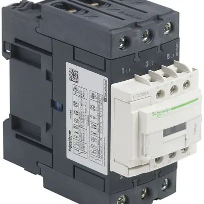 Contattore Schneider Electric 1Ch+1R 50A 24V LC1D50AB7 