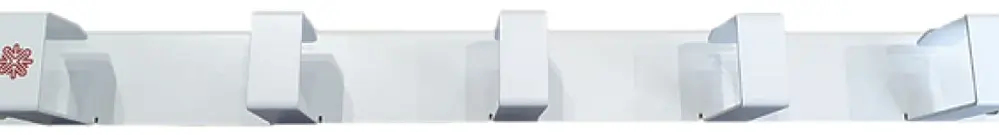 Pannello di rinvio 19'' ITplus 1UA, 5 staffe d'arrangiamento, kit mont., bianco 