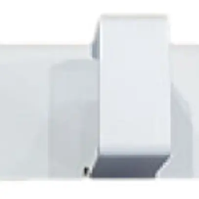 Panneau de renvoi 19'' ITplus 1UH, 5 étriers d.rangement, kit fixation, blanc 