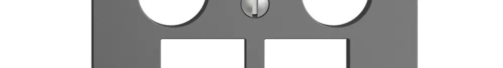 Kit de recouvrement EDIZIOdue F, p.prise multimédia EASYNET, p.2×RJ45 S-One, grf 