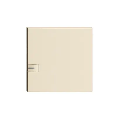 Touche 1/1 KNX/électron.a.LED EDIZIOdue commande simple crema 