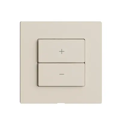 Comando per dimmer 1K/2T Edue Wiser crema 