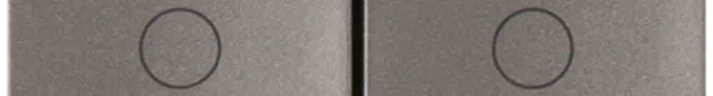 Tasto per tappar. INS MOS 2×A/1L magnesio ACC/STOP/GiÙ 2moduli 