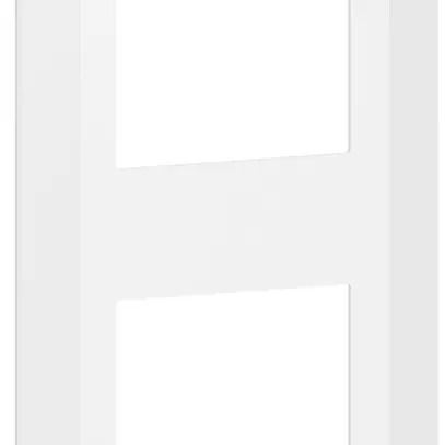 Cadre de recouvrement MOS 2×2 modules vertical blanc 