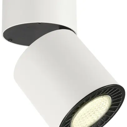 Plafonnier LED SLV SUPROS MOVE 31W 2700lm 4000K 60° Ø127×205mm blanc 