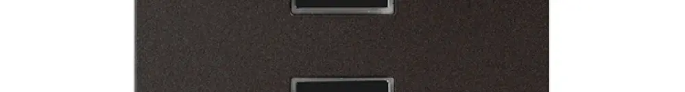 Kit de recouvr. EDIZIOdue elegance pour poussoir double moca 