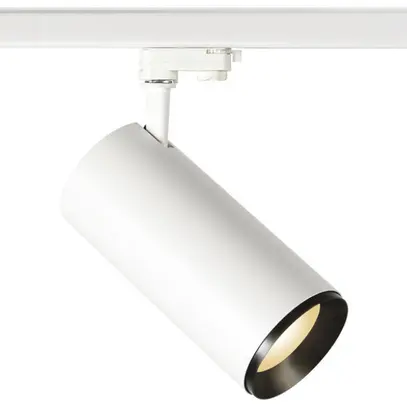 Projecteur LED SLV NUMINOS PHASE XL 36W 3490lm 3000K 36° 3-phases blanc/noir 