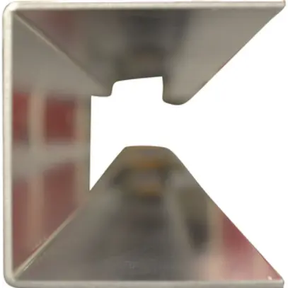 Canal de câble Al 60×60mm 2m 