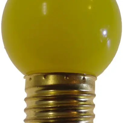 Lampe LED ELBRO E27 0.7W 230V jaune mat 
