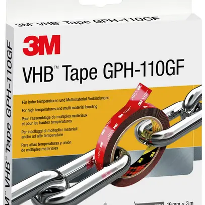 Nastro adesivo 3M GPH-110GF 19mm×3m×1.1mm grigio 