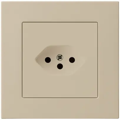 Presa INC kallysto.pro T13 beige con protezione bambini 