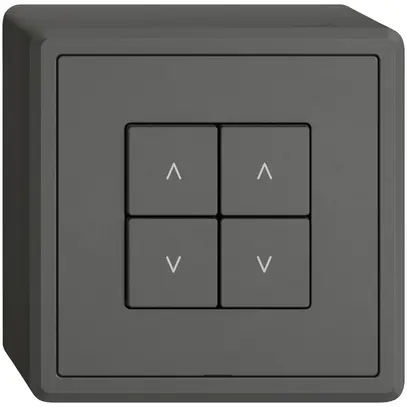 Station sec.stores AP EDIZIO.liv Wiser SNAPFIX® 2 canaux 4 touches WLAN grf 